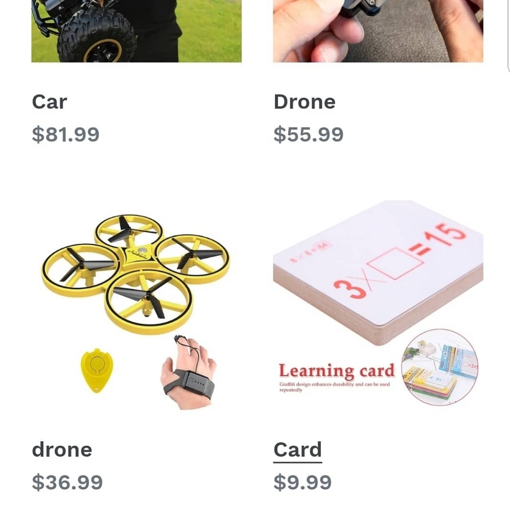 Drone and sneakers